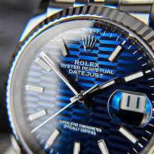 Rolex Datejust Fluted Dial Automatic Watch