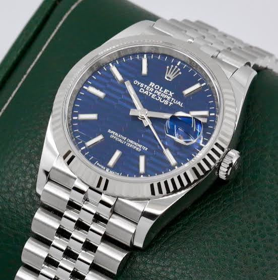 Rolex Datejust Fluted Dial Automatic Watch