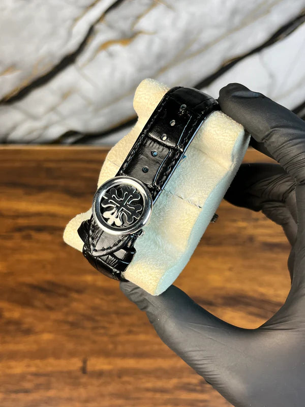 Patek Nautilus Leather Strap Master Lock